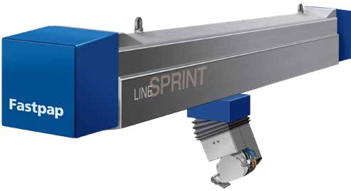 Fastpap LineSprint vals yüzeyi temizleme sistemi