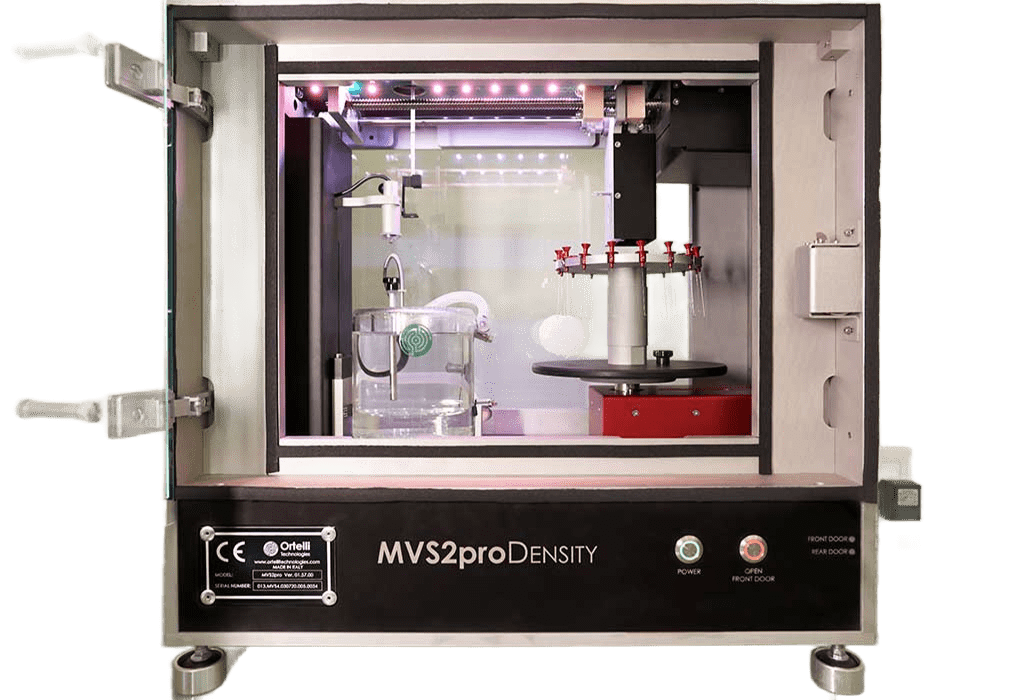 Ortelli MVS2pro Density Cube — HDPE yoğunluk ölçümü